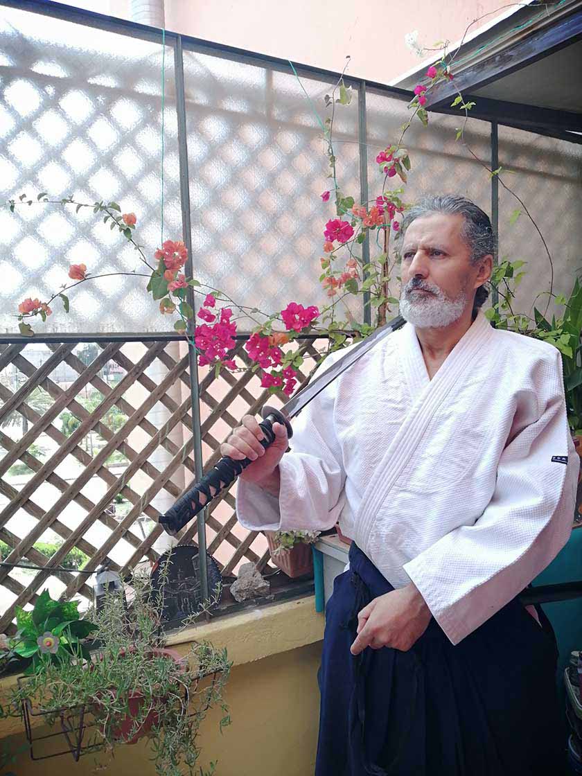 Belkamel, Enseignant d'Aïkido et de Iaido., Casablanca