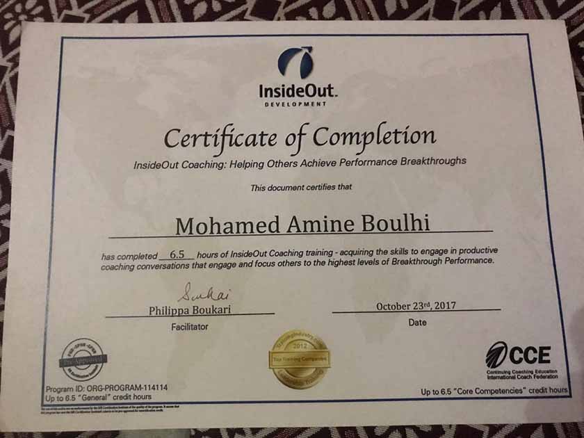 Boulhi  Mohamed amine , cours particulier à Fès
