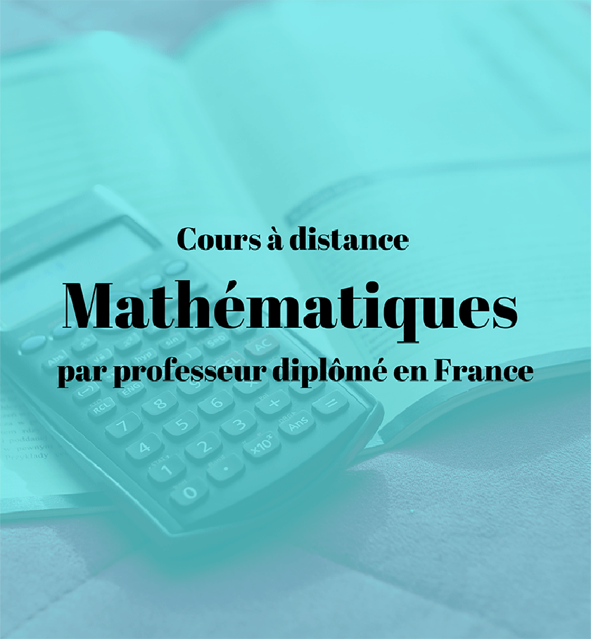 EL HADRATI, Cours particuliers / soutien de maths en ligne (professeur ayant enseigné en France), Casablanca