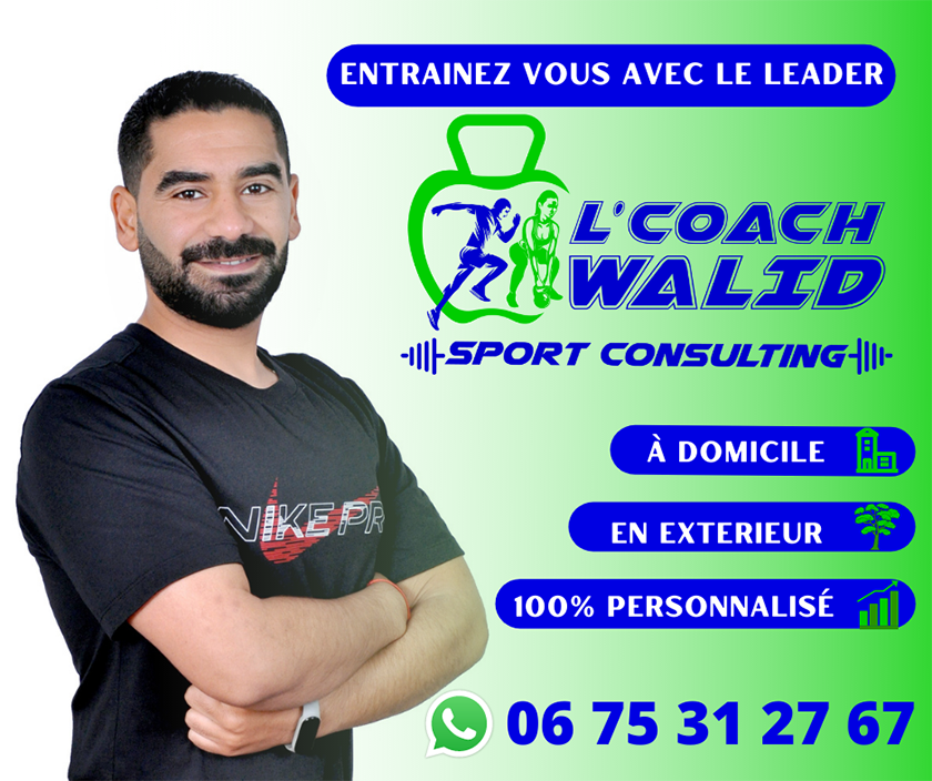 Walid, professeur particulier, coach sportif à domicile